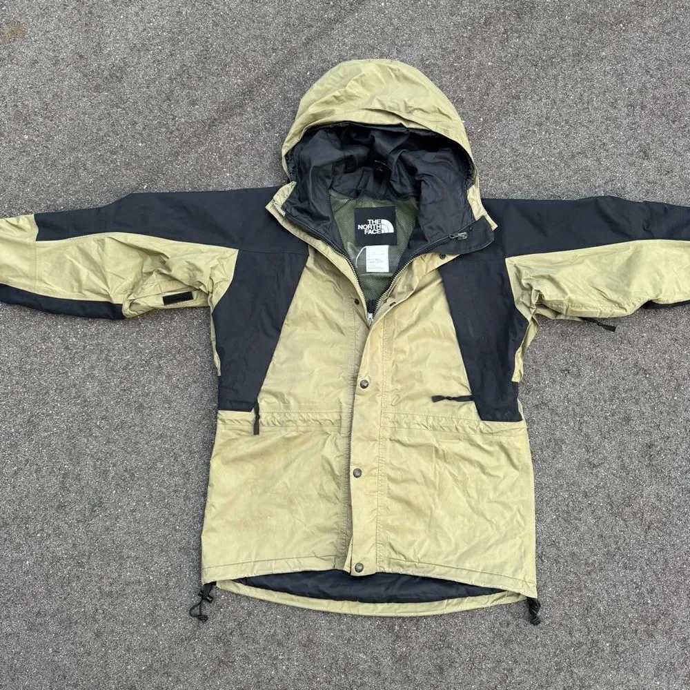 Vintage The North Face Goretex Mountain‎ Light Jacket Parka Tumbleweed Men’s S